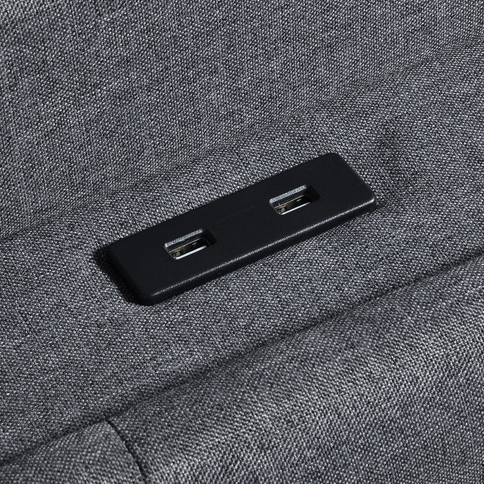 King Bed Frame Gas Lift Storage Led Light Usb