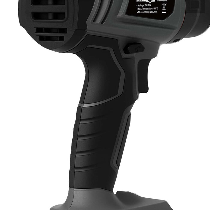 21V Heat Gun Kit 500°C Cordless 5 Nozzles