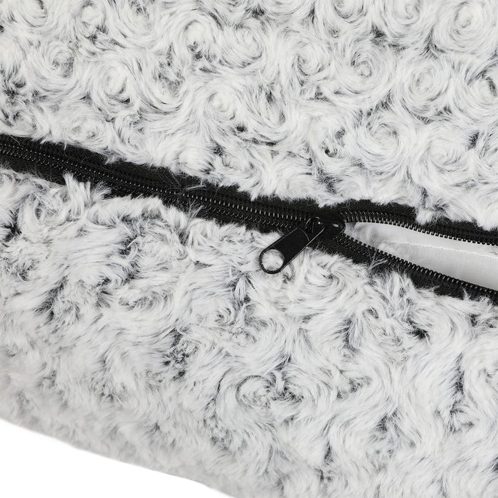 Goslash Picks Pet Dog Calming Bed Fluffy Washable Cushion L