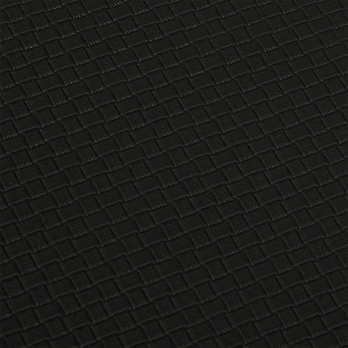 Goslash Picks Kitchen Rug 2Pcs Non Slip Anti Fatigue Mat Black