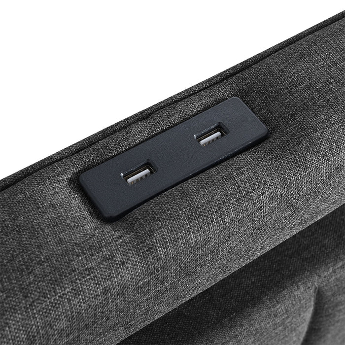 Queen Bed Frame - Grey