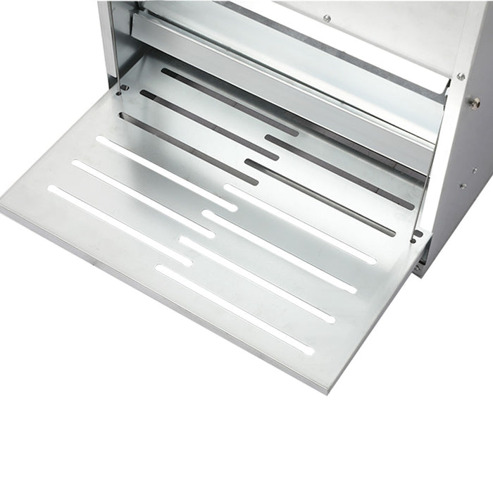 Goslash Picks 10Kg Auto Chicken Feeder Dispenser Galvanised Steel