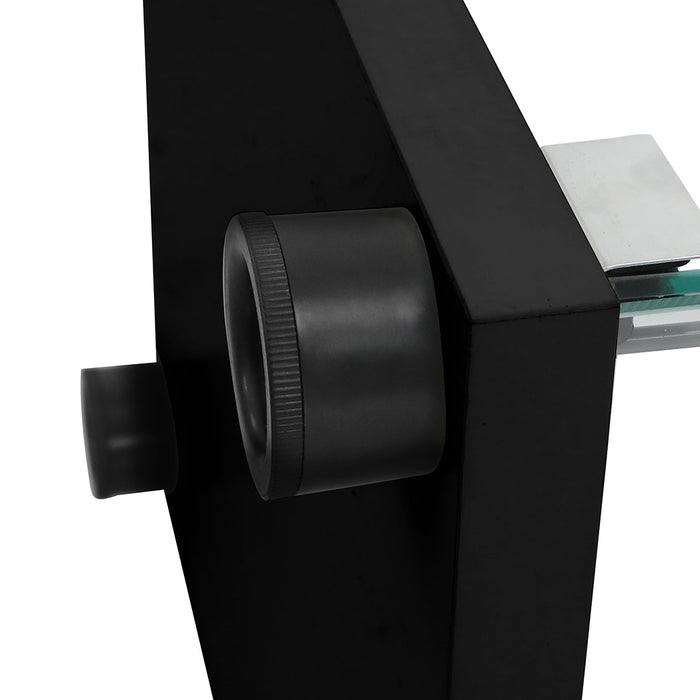 164Cm Glass Display Cabinet 2 Doors