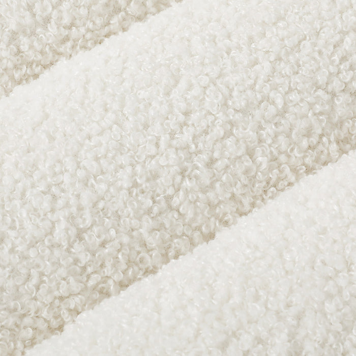 Goslash Picks Xl Size Orthopedic Dog Bed With Sherpa Plush Removable Cover In White