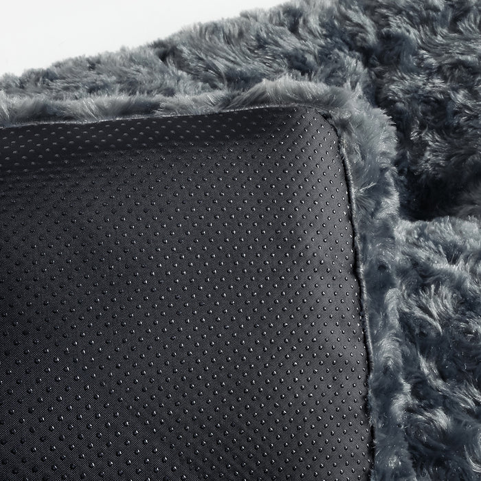 Goslash Picks 30 Inch Dog Bed Pet Calming Washable Soft Warm Plush