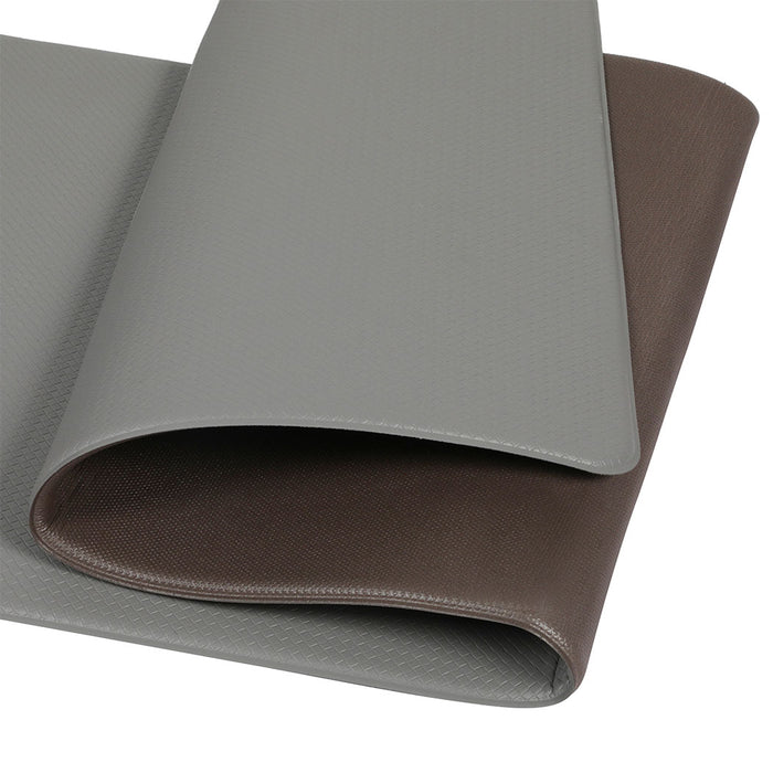 Goslash Picks Kitchen Rug 2Pcs Non Slip Anti Fatigue Mat Grey