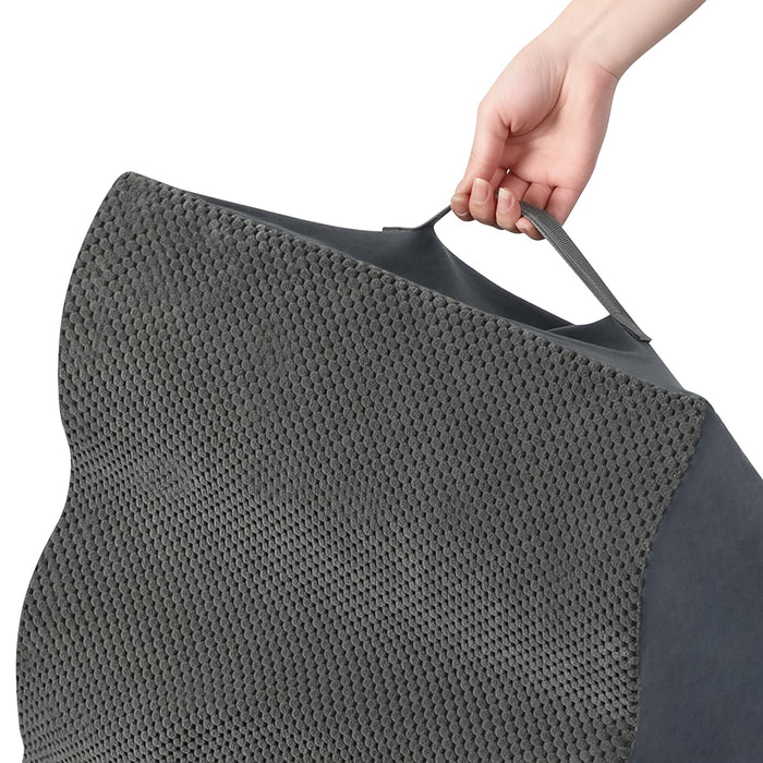 3 Steps Pet Stairs Dog Ramp High Density Foam