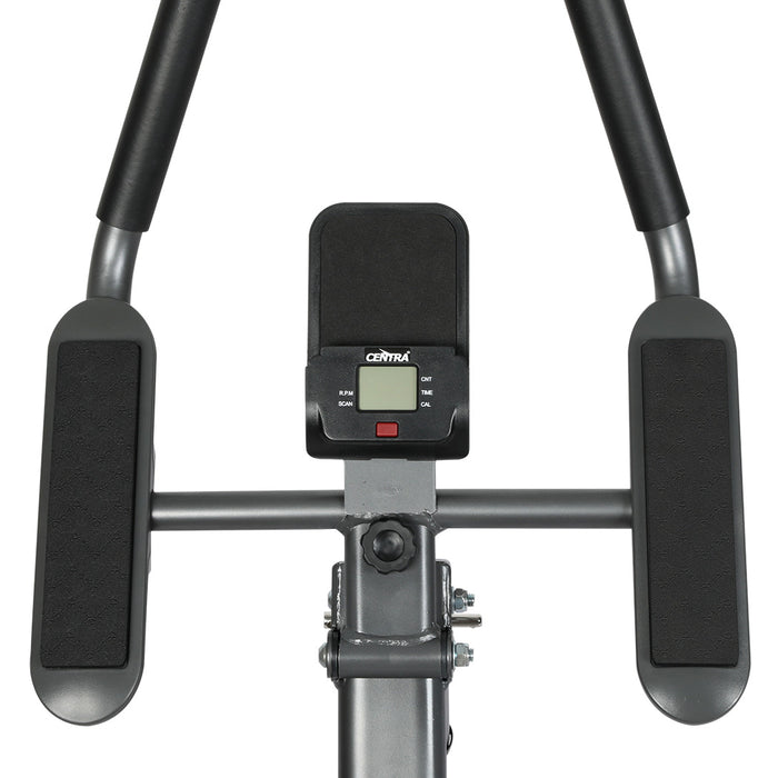 Goslash Picks Foldable Adjustment Ab Machine Black