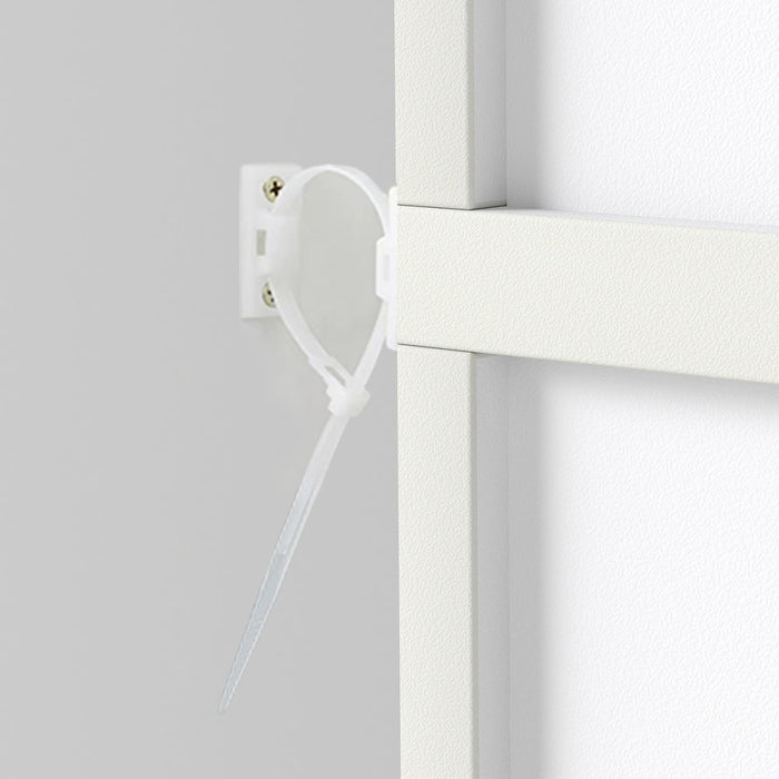 Goslash Picks 6 Tier Book Shelf Adjustable Shelves White