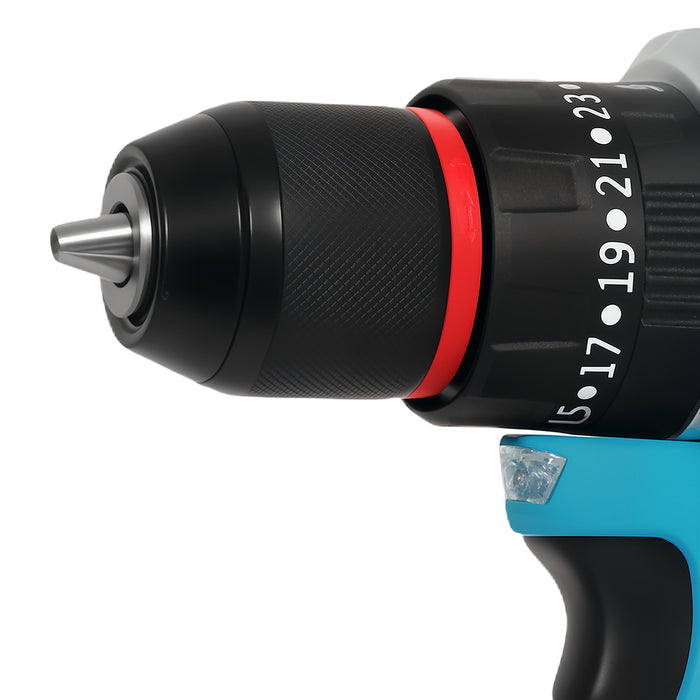 21V Cordless Impact Drill With Led Light