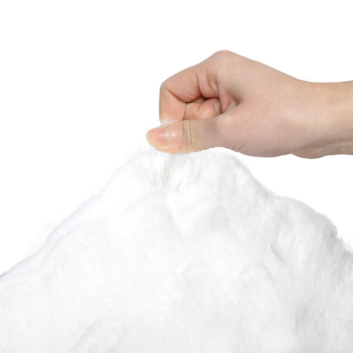 Goslash Picks Area Rug Large Shaggy Faux Rabbit Fur 120X160Cm