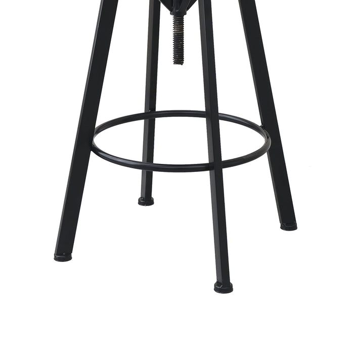 4X Bar Stool Industrial Adjustable