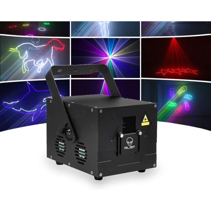 Ilda 3w 6w Rgb Laser Light Animation Beam Scanner Stage
