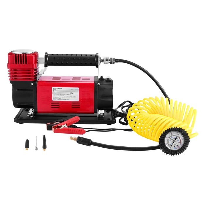 540W Car Air Compressor For Car Tires (Red)