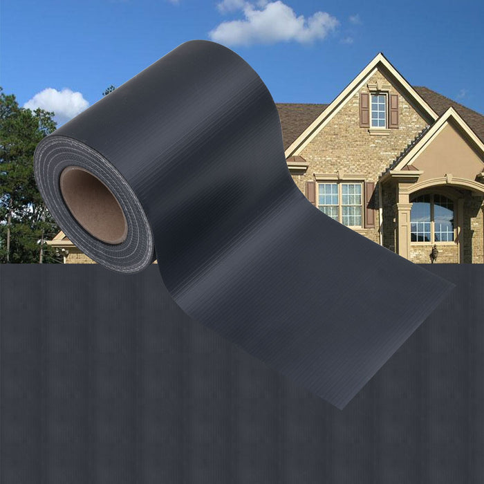 Garden Privacy Screens 2 Pcs Pvc 35X0.19 M Matte Dark Grey Txkakxp