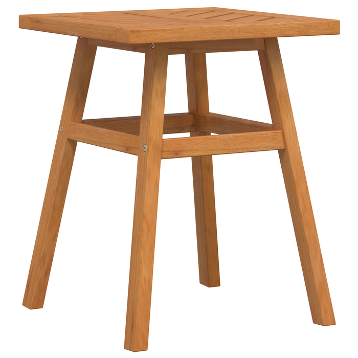 Garden Bistro Set 3 Pcs Brown Solid Acacia Wood Topaoxb