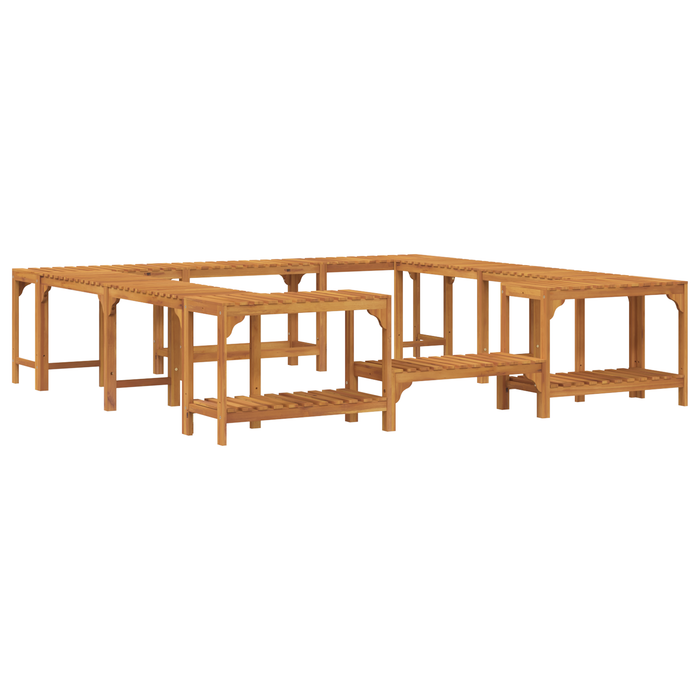 Hot Tub Surround Brown 230 X 230 Cm Tttaila