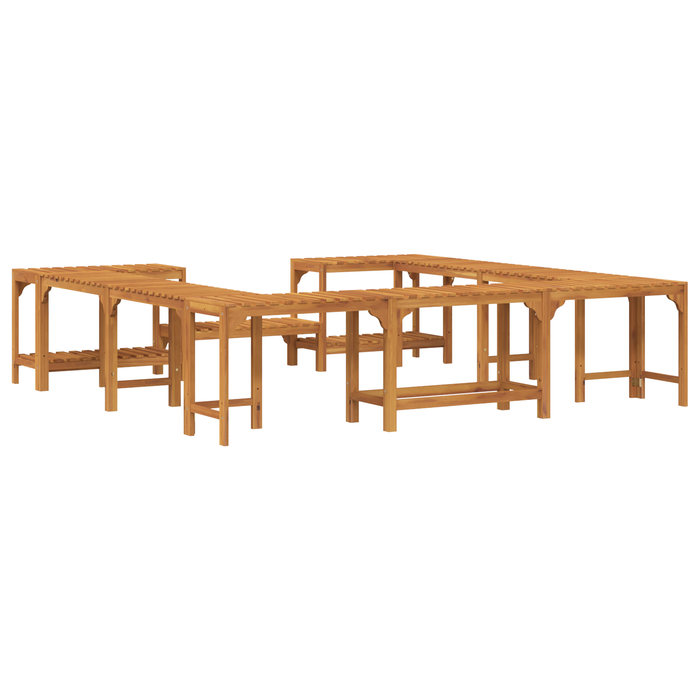 Hot Tub Surround Brown 230 X 230 Cm Tttaila