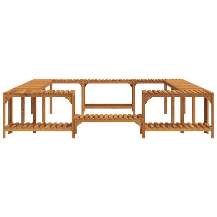 Hot Tub Surround Brown 250 X 250 Cm Tttailp