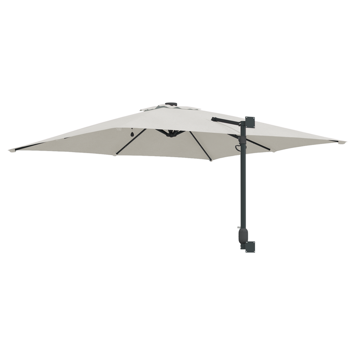 Garden Parasol Sand 248.5 X 247.5 X 160 Cm Fabric Axbbtxpo