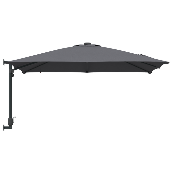 Garden Parasol Anthracite 248.5 X 247.5 X 160 Cm Fabric Axbbtxpt