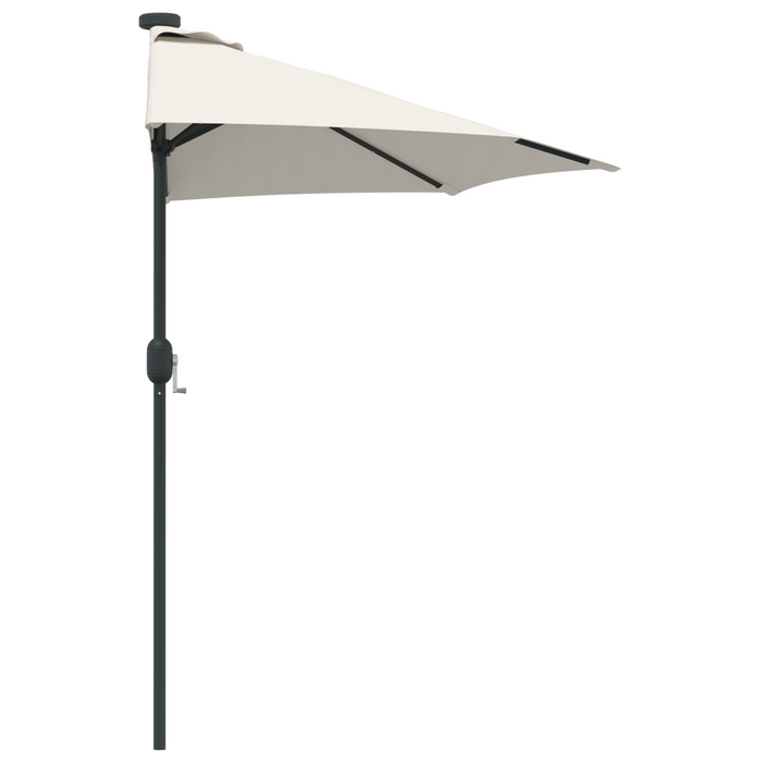 Garden Parasol Sand 294 X 150 X 223 Cm Fabric Axbbtxpk