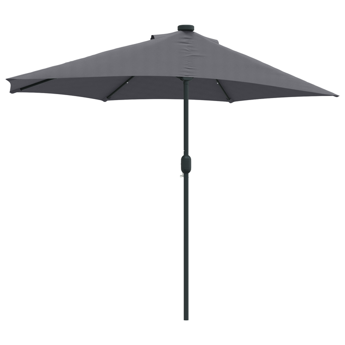 Garden Parasol Anthracite 294 X 150 X 224 Cm Fabric Axbbtxlk