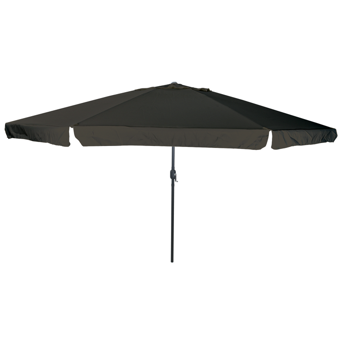 Garden Umbrella 395X245 Cm Black Axbbtlax