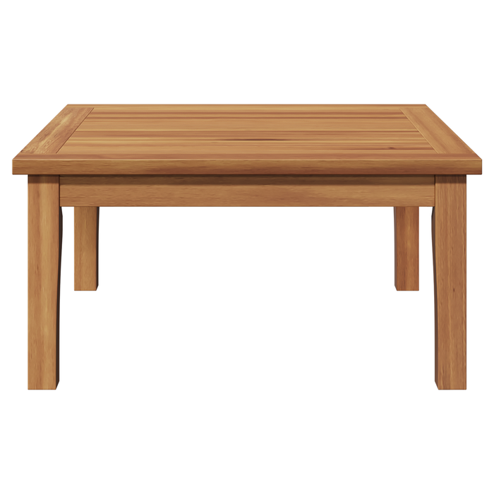 Garden Table 60X60X30 Cm Solid Wood Teak Axbblabb
