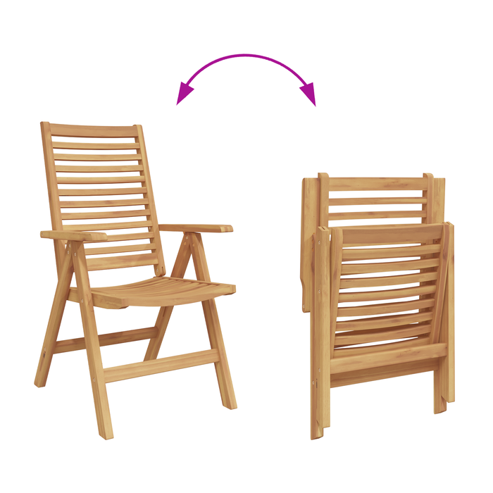 Garden Chairs 2 Pack Solid Teak Wood Axbblaoo