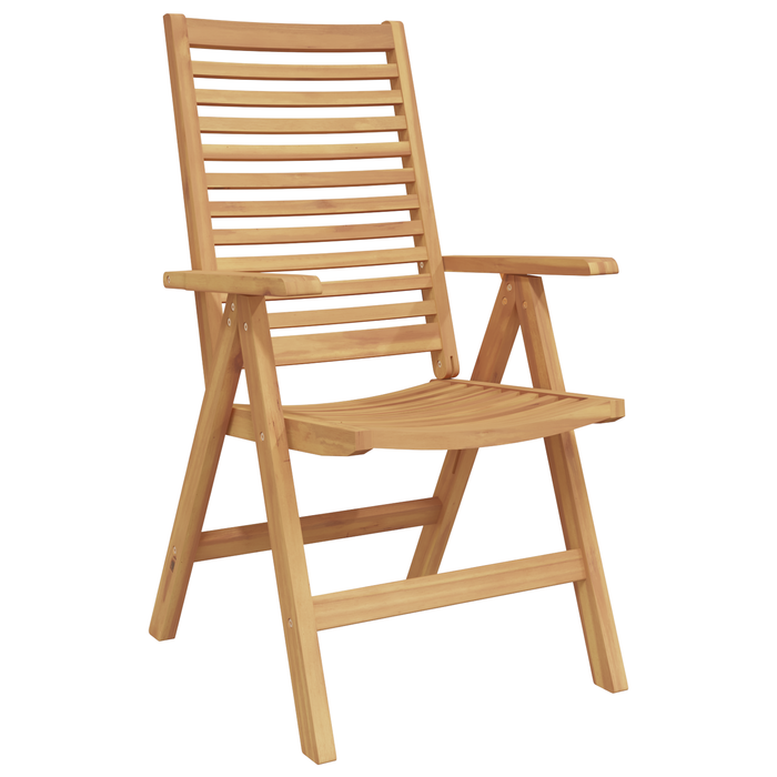 Garden Chairs 2 Pack Solid Teak Wood Axbblaoo