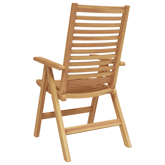 Garden Chairs 2 Pack Solid Teak Wood Axbblaoo