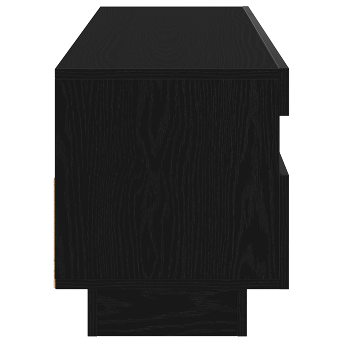 Tv Cabinet Black 100 X 35 X 40 Cm Engineered Wood Nlxplp