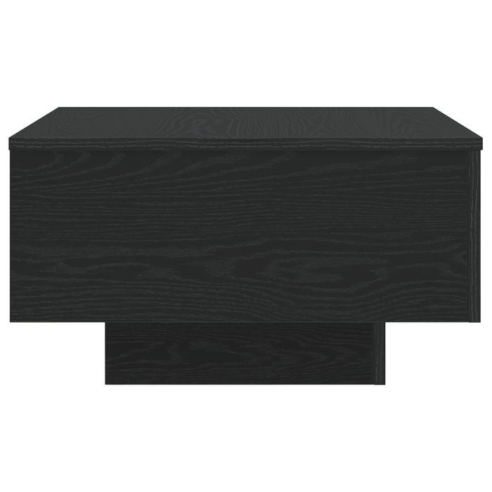 Coffee Table Black Oak 55 X 55 X 31 Cm Engineered Wood Nlxkkl