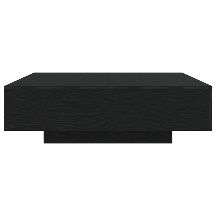 Coffee Table Black Oak 100 X 100 X 31 Cm Engineered Wood Nltbbn