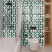 Imitation 3d Epoxy Tile Tic Tac Stickers Green