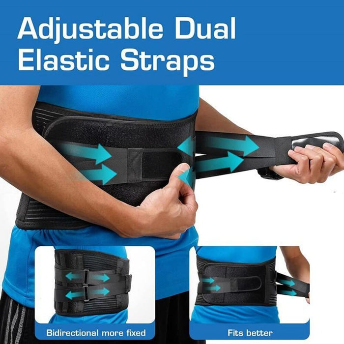 Immediate Pain Relief Waist Lower Back Belt for Herniated