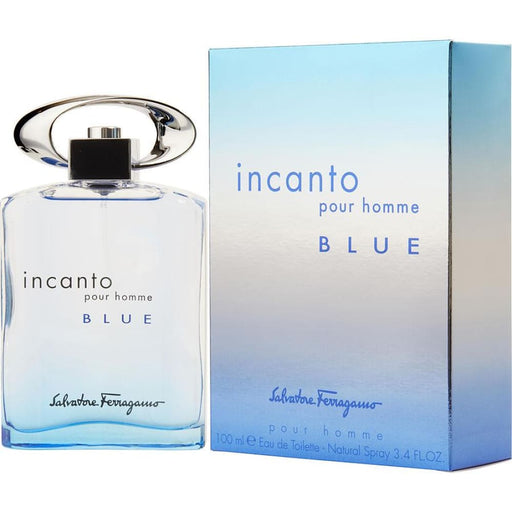 Incanto Blue Edt Spray by Salvatore Ferragamo for Men - 100