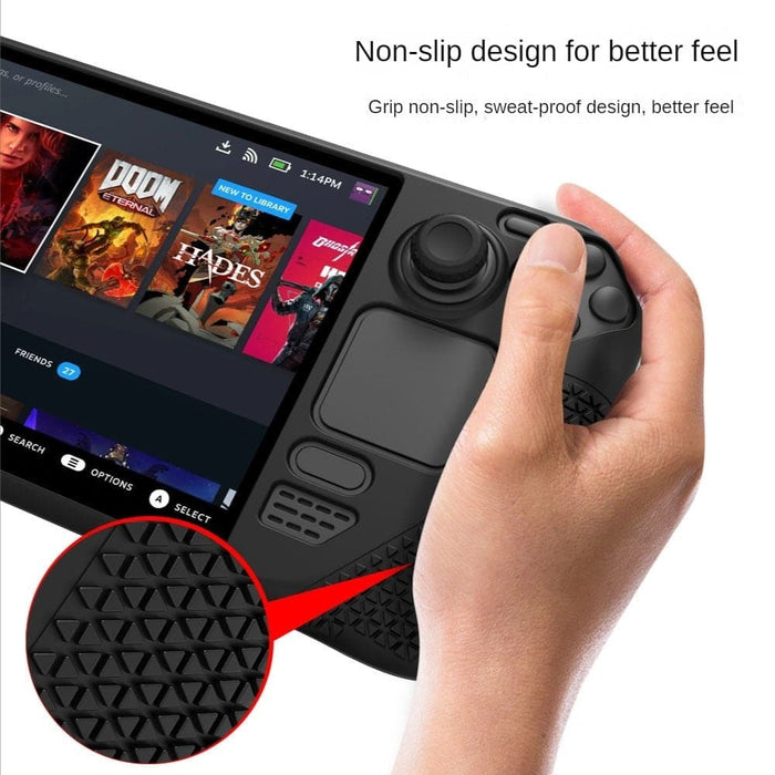 All-inclusive Silicone Protective Button Caps for Steam Deck