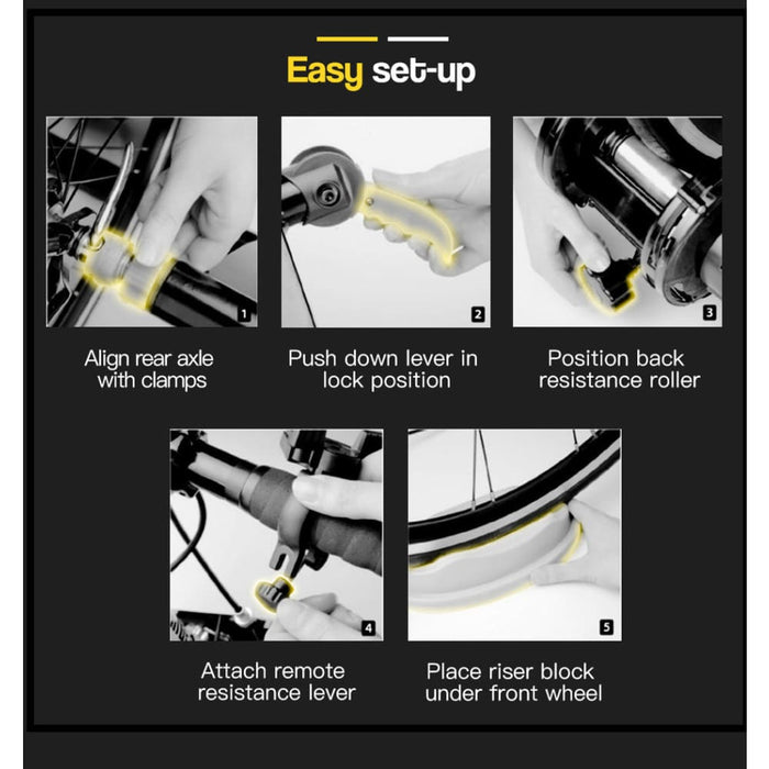 Indoor Bicycle Trainer - Bike Cycling Stationary Magnetic