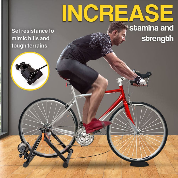 Indoor Bicycle Trainer - Bike Cycling Stationary Magnetic