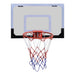 Indoor Mini Basketball Hoop Set with Ball and Pump Kbakk