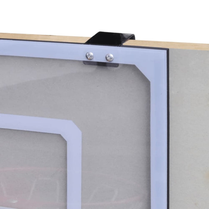 Indoor Mini Basketball Hoop Set with Ball and Pump Kbakk