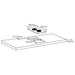 Induction Hob with 2 Burners Touch Control Glass 3500 w