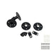 Industrial Black Iron Pipe Bracket Wall Mounted Floating