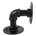 Industrial Black Iron Pipe Bracket Wall Mounted Floating