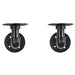 Industrial Black Iron Pipe Bracket Wall Mounted Floating