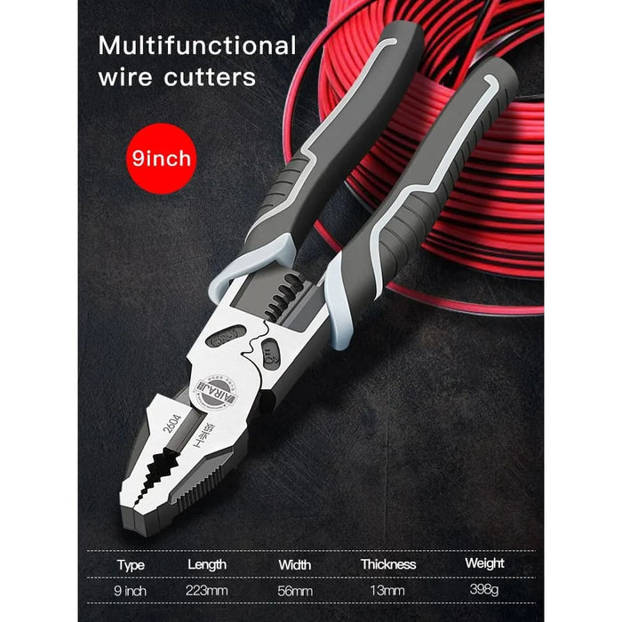 Industrial Grade 7/8/9 Wire Pliers Sharp