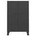 Industrial Wardrobe Anthracite 67x35x107 Cm Steel Ttklox