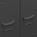 Industrial Wardrobe Anthracite 67x35x107 Cm Steel Ttklox